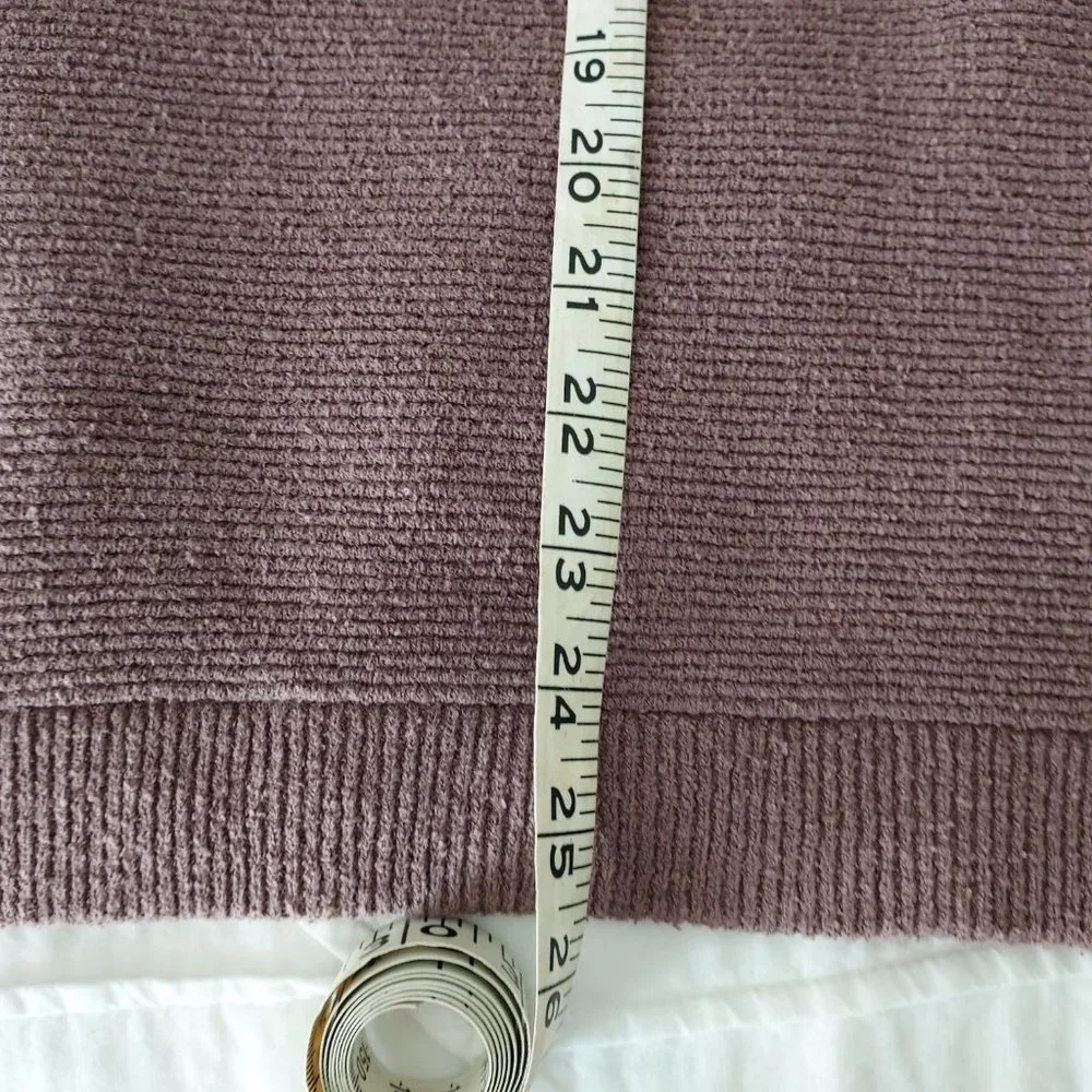 NWT Free People Ottoman sweater, brown/rose, XS - Picture 8 of 14